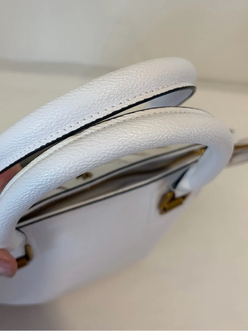 Elliot Lucca  Vegan Leather Peacock Satchel